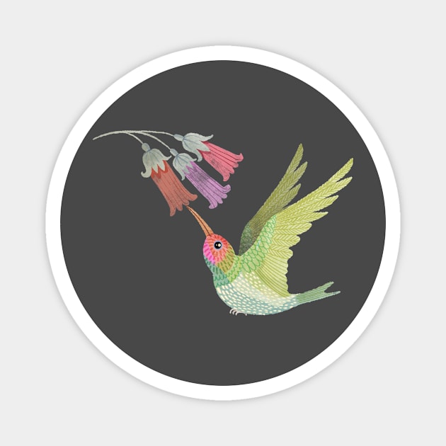 Hummingbird Magnet by Rebelform